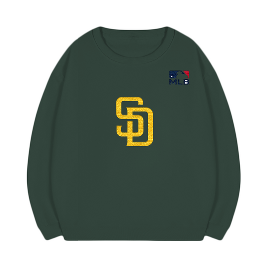 San Diego Padres Embroidered MLB Unisex T-Shirt,Crewneck & Hoodie – Classic USA Baseball Fanwear,U9