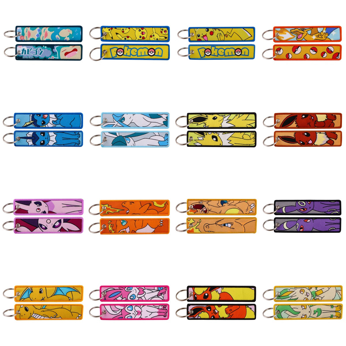 Embroidered Keychain – Cute Monster Pendant,Perfect Gift for Friends,001