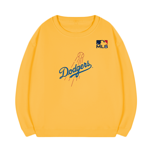 Los Angeles Dodgers Embroidered MLB Unisex T-Shirt,Crewneck & Hoodie – Classic USA Baseball Fanwear,U8