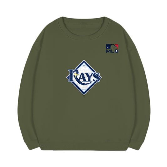 Tampa Bay Rays Embroidered MLB Unisex T-Shirt,Crewneck & Hoodie – Classic USA Baseball Fanwear,U21