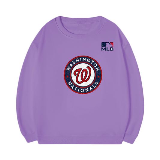 Washington Nationals Embroidered MLB Unisex T-Shirt,Crewneck & Hoodie – Classic USA Baseball Fanwear,U2