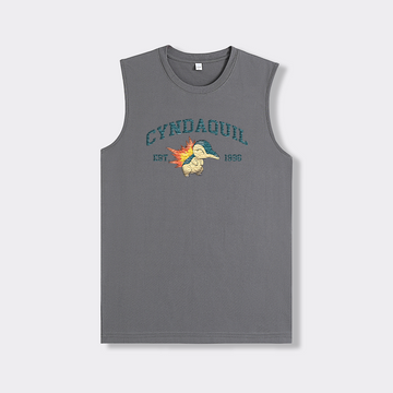 CYNDAQUIL Embroidered Anime Character Unisex Tank Top,T-Shirt,Polo Shirt,Crewneck,Hoodie,Zip-Hoodie,P06