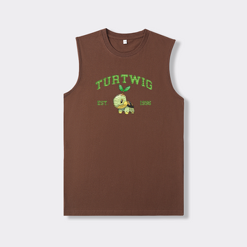 TURTWIG Embroidered Anime Character Unisex Tank Top,T-Shirt,Polo Shirt,Crewneck,Hoodie,Zip-Hoodie,P07