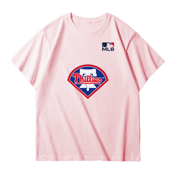 Philadelphia Phillies Embroidered MLB Unisex T-Shirt,Crewneck & Hoodie – Classic USA Baseball Fanwear,U1
