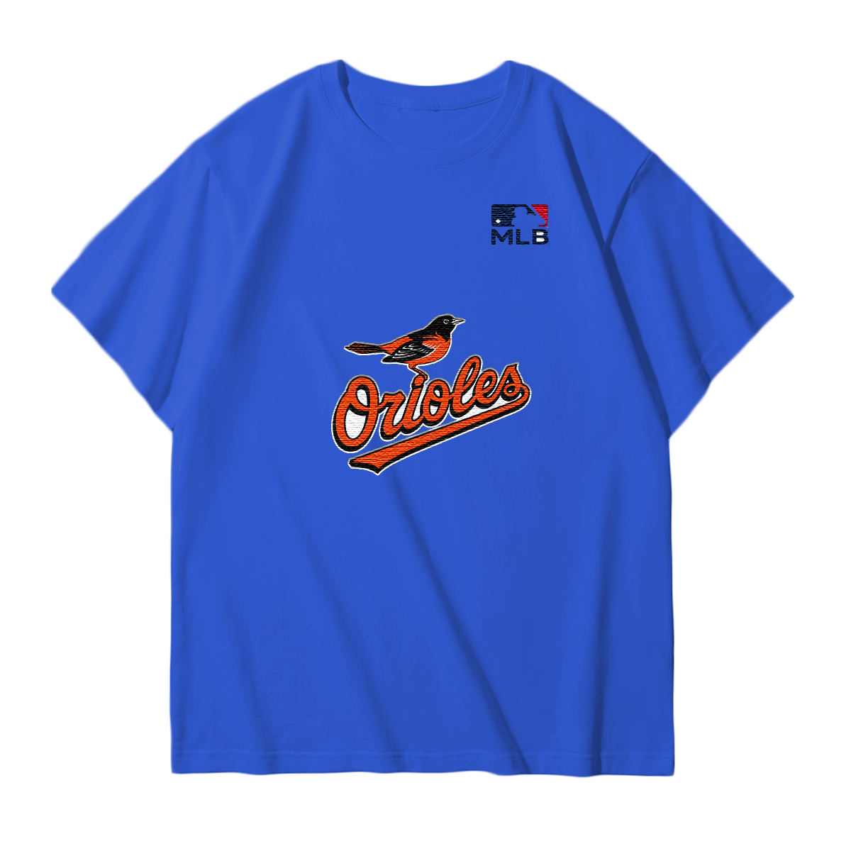 Baltimore Orioles Embroidered MLB Unisex T-Shirt,Crewneck & Hoodie – Classic USA Baseball Fanwear,U17