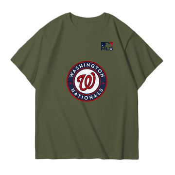 Washington Nationals Embroidered MLB Unisex T-Shirt,Crewneck & Hoodie – Classic USA Baseball Fanwear,U2