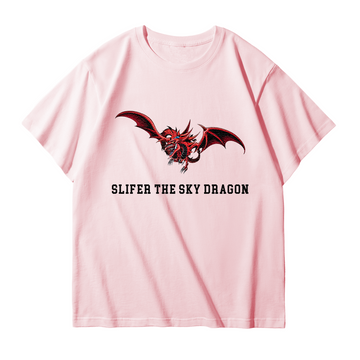 SLIFER THE SKY DRAGON Yu-Gi-Oh! Anime Unisex Embroidered T-Shirt,Crewneck,Hoodie,ICE06