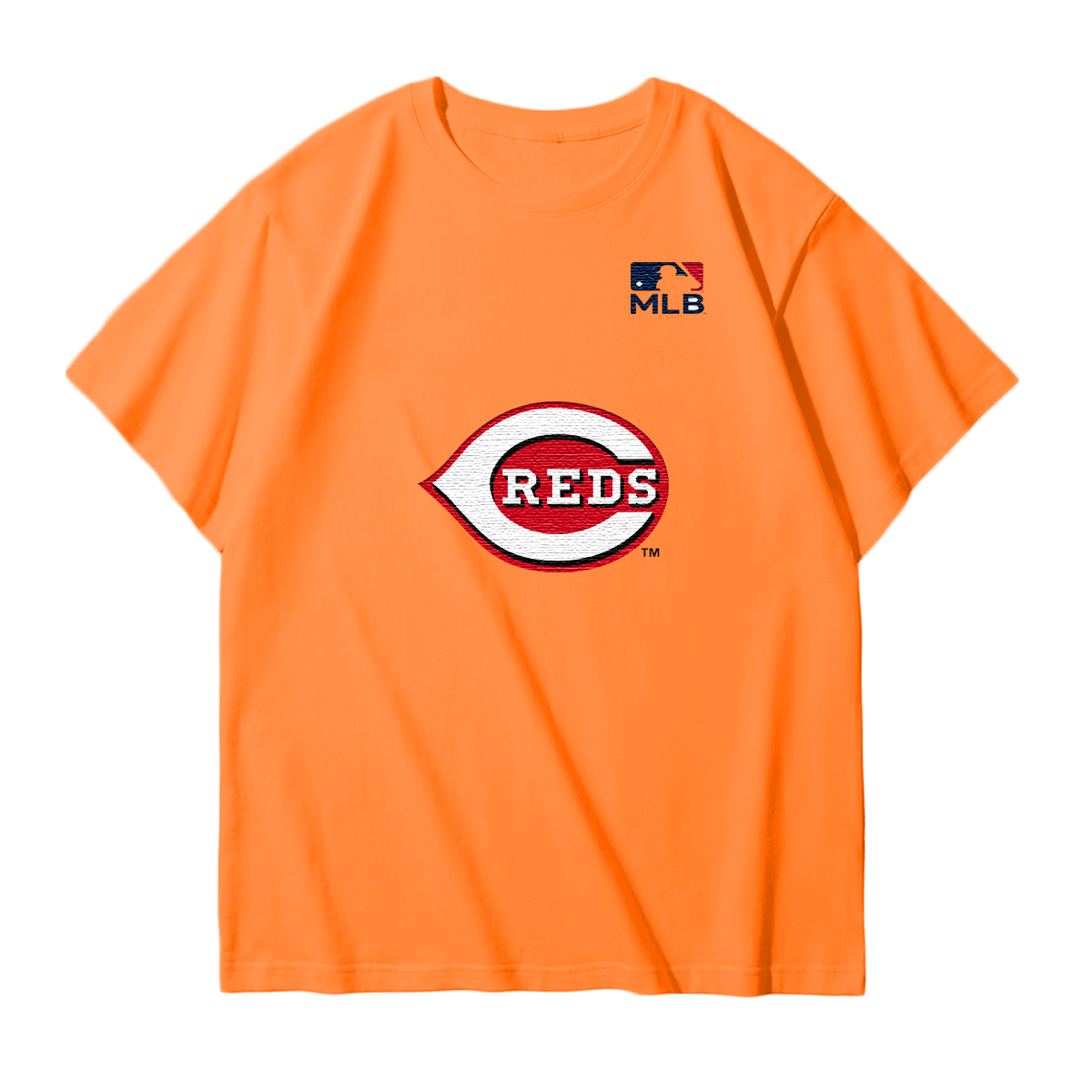 Cincinnati Reds Embroidered MLB Unisex T-Shirt,Crewneck & Hoodie – Classic USA Baseball Fanwear,U14