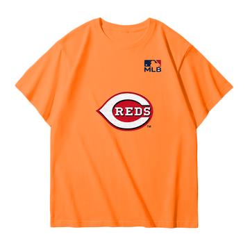 Cincinnati Reds Embroidered MLB Unisex T-Shirt,Crewneck & Hoodie – Classic USA Baseball Fanwear,U14