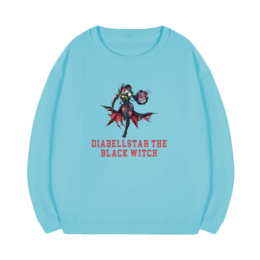 Diabellstar the Black Witch Yu-Gi-Oh! Anime Unisex Embroidered T-Shirt,Crewneck,Hoodie,ICE25