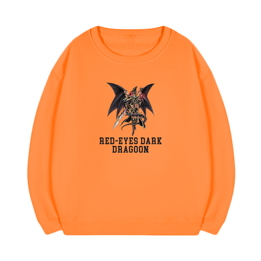 Red-Eyes Dark Dragoon Yu-Gi-Oh! Anime Unisex Embroidered T-Shirt,Crewneck,Hoodie,ICE36
