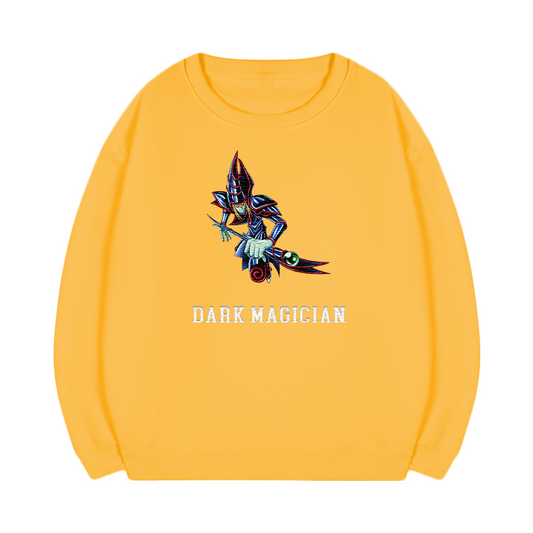 Dark Magician Yu-Gi-Oh! Anime Unisex Embroidered T-Shirt,Crewneck,Hoodie,ICE02