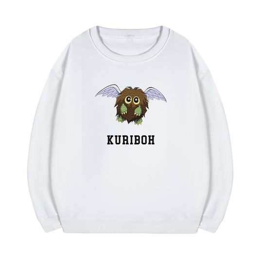 Kuriboh Yu-Gi-Oh! Anime Unisex Embroidered T-Shirt,Crewneck,Hoodie,ICE03