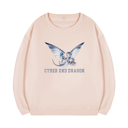 Cyber End Dragon Yu-Gi-Oh! Anime Unisex Embroidered T-Shirt,Crewneck,Hoodie,ICE22