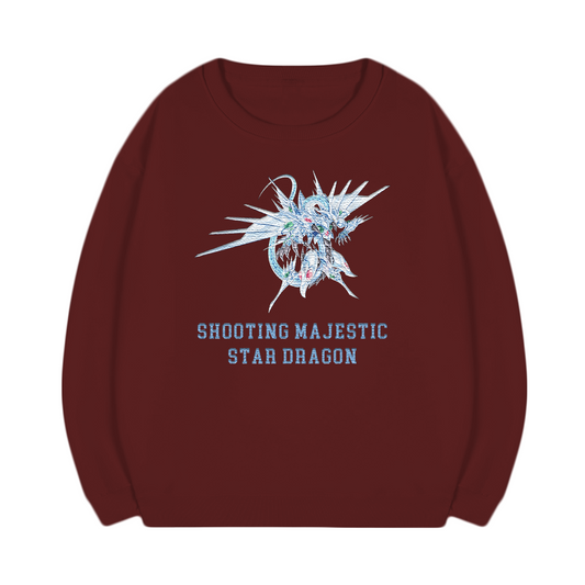 Shooting Majestic Star Dragon Yu-Gi-Oh! Anime Unisex Embroidered T-Shirt,Crewneck,Hoodie,ICE15
