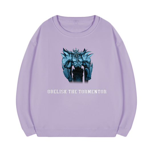 Obelisk the Tormentor Yu-Gi-Oh! Anime Unisex Embroidered T-Shirt,Crewneck,Hoodie,ICE04