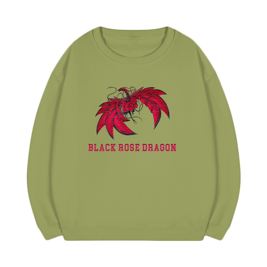 Black Rose Dragon Yu-Gi-Oh! Anime Unisex Embroidered T-Shirt,Crewneck,Hoodie,ICE28