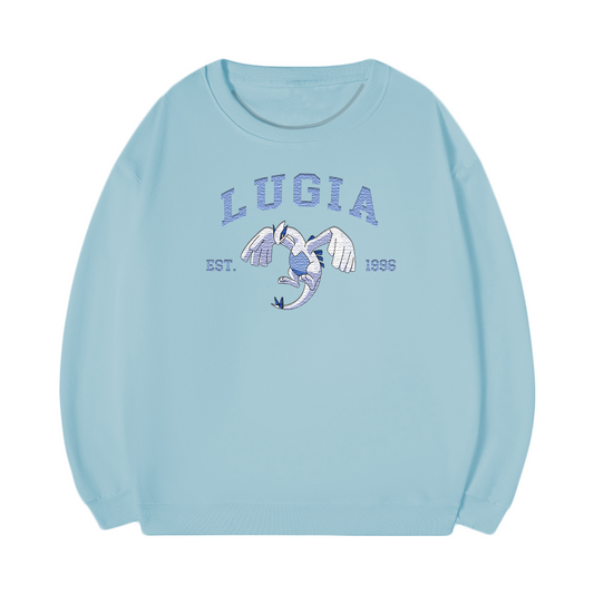LUGIA Embroidered Anime Character Unisex T-Shirt,Crewneck,Hoodie,Stylish Gift for Friends,E31