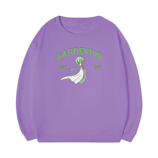 GARDEVOIR Embroidered Anime Character Unisex T-Shirt,Crewneck,Hoodie,Stylish Gift for Friends,E02