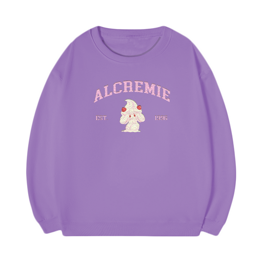 ALCREMIE Embroidered Anime Character Unisex T-Shirt,Crewneck,Hoodie,Stylish Gift for Friends,E45