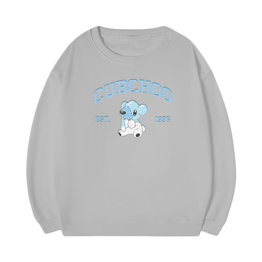 CUBCHOO Embroidered Anime Character Unisex T-Shirt,Crewneck,Hoodie,Stylish Gift for Friends,E33