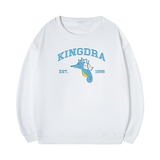 KINGDRA Embroidered Anime Character Unisex T-Shirt,Crewneck,Hoodie,Stylish Gift for Friends,E32
