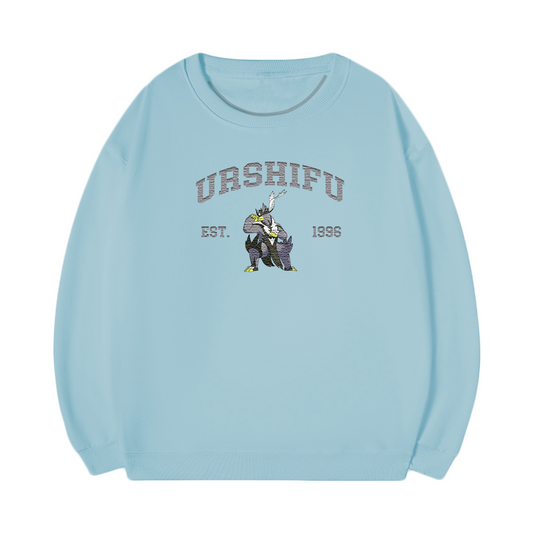 URSHIFU Embroidered Anime Character Unisex T-Shirt,Crewneck,Hoodie,Stylish Gift for Friends,E06