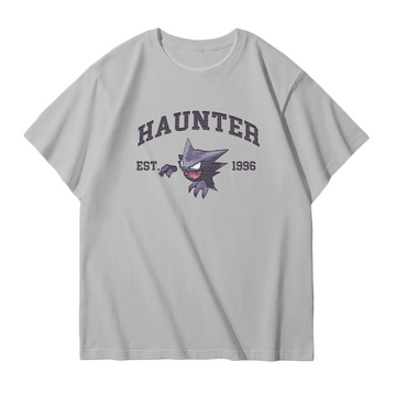 HAUNTER Embroidered Anime Character Unisex T-Shirt,Crewneck,Hoodie,Stylish Gift for Friends,E38