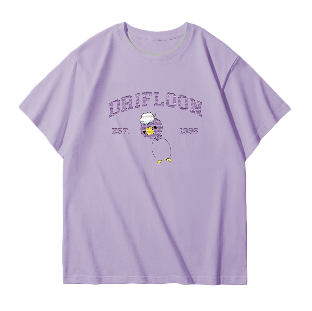 DRIFLOON Embroidered Anime Character Unisex T-Shirt,Crewneck,Hoodie,Stylish Gift for Friends,E22