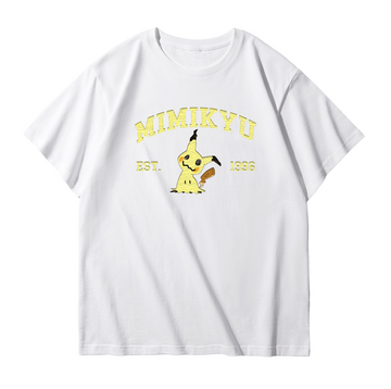 MIMIKYU Embroidered Anime Character Unisex T-Shirt,Crewneck,Hoodie,Stylish Gift for Friends,E25