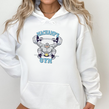 MACHAMP Pokémon GYM Anime Embroidered Series Unisex T-Shirt,Sweatshirt and Hoodie - Customizable Magical Creatures Gift,S12
