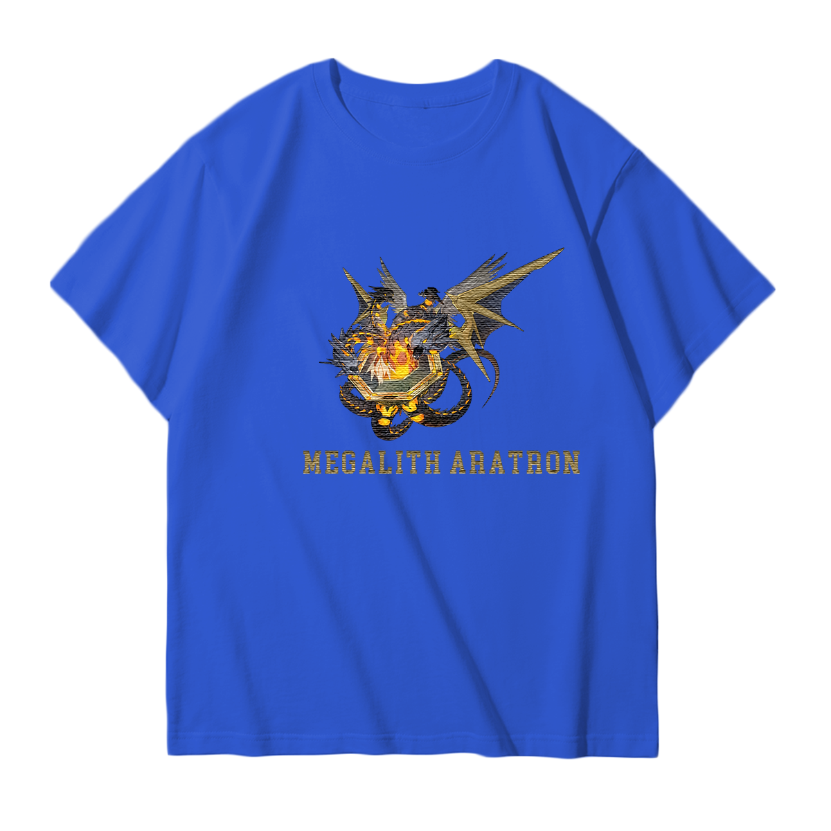 Megalith Aratron Yu-Gi-Oh! Anime Unisex Embroidered T-Shirt,Crewneck,Hoodie,ICE13