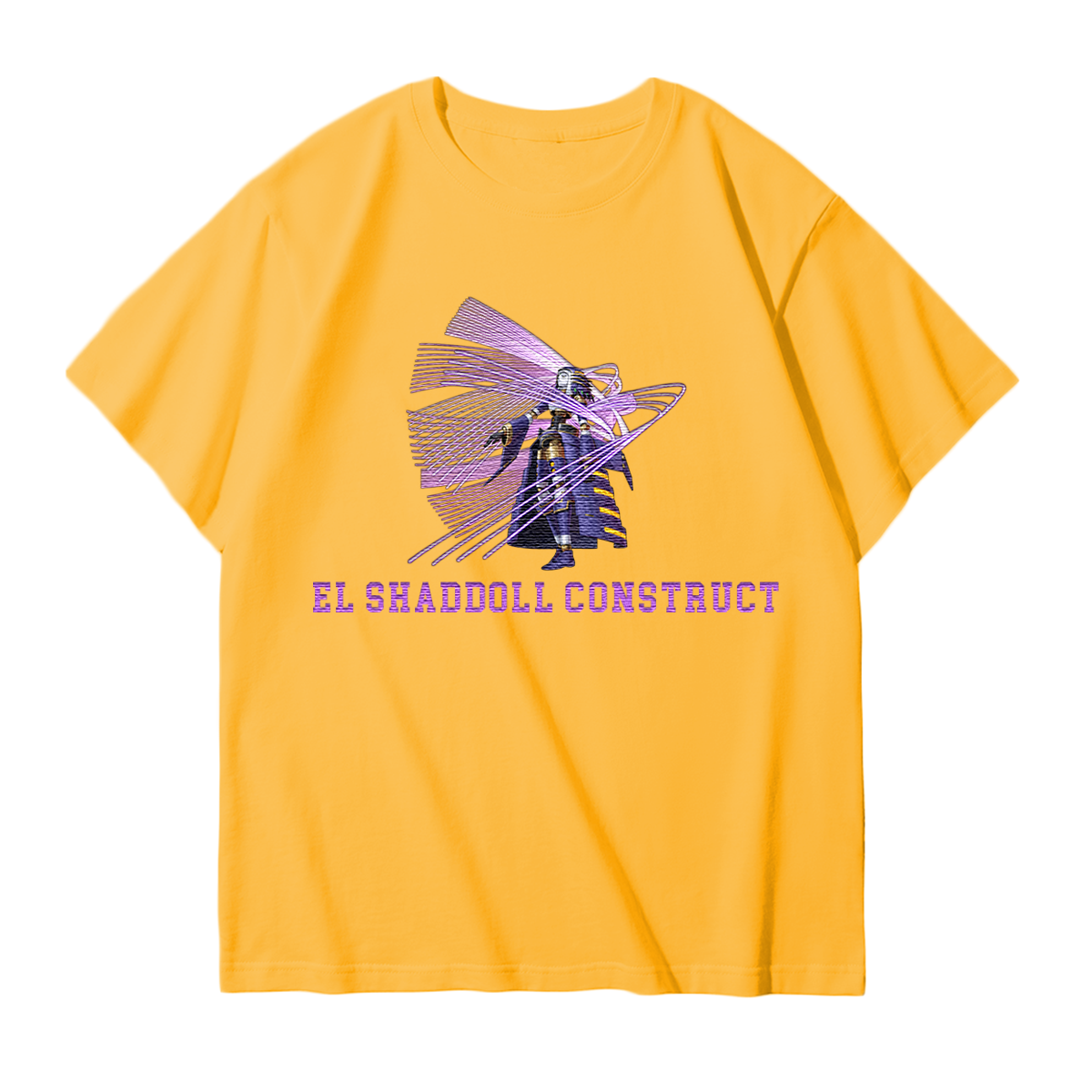 El Shaddoll Construct Yu-Gi-Oh! Anime Unisex Embroidered T-Shirt,Crewneck,Hoodie,ICE26