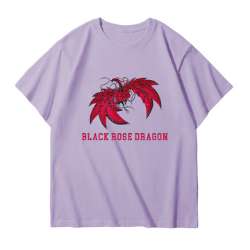 Black Rose Dragon Yu-Gi-Oh! Anime Unisex Embroidered T-Shirt,Crewneck,Hoodie,ICE28