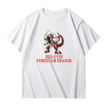 Odd-Eyes Pendulum Dragon Yu-Gi-Oh! Anime Unisex Embroidered T-Shirt,Crewneck,Hoodie,ICE35