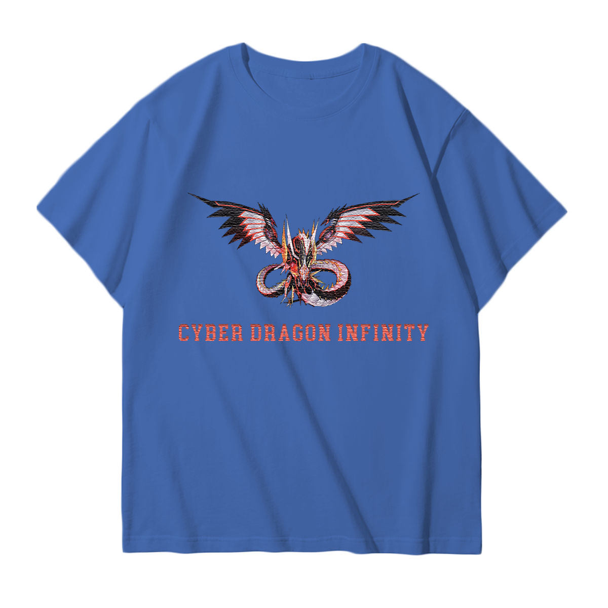 Cyber Dragon Infinity Yu-Gi-Oh! Anime Unisex Embroidered T-Shirt,Crewneck,Hoodie,ICE21