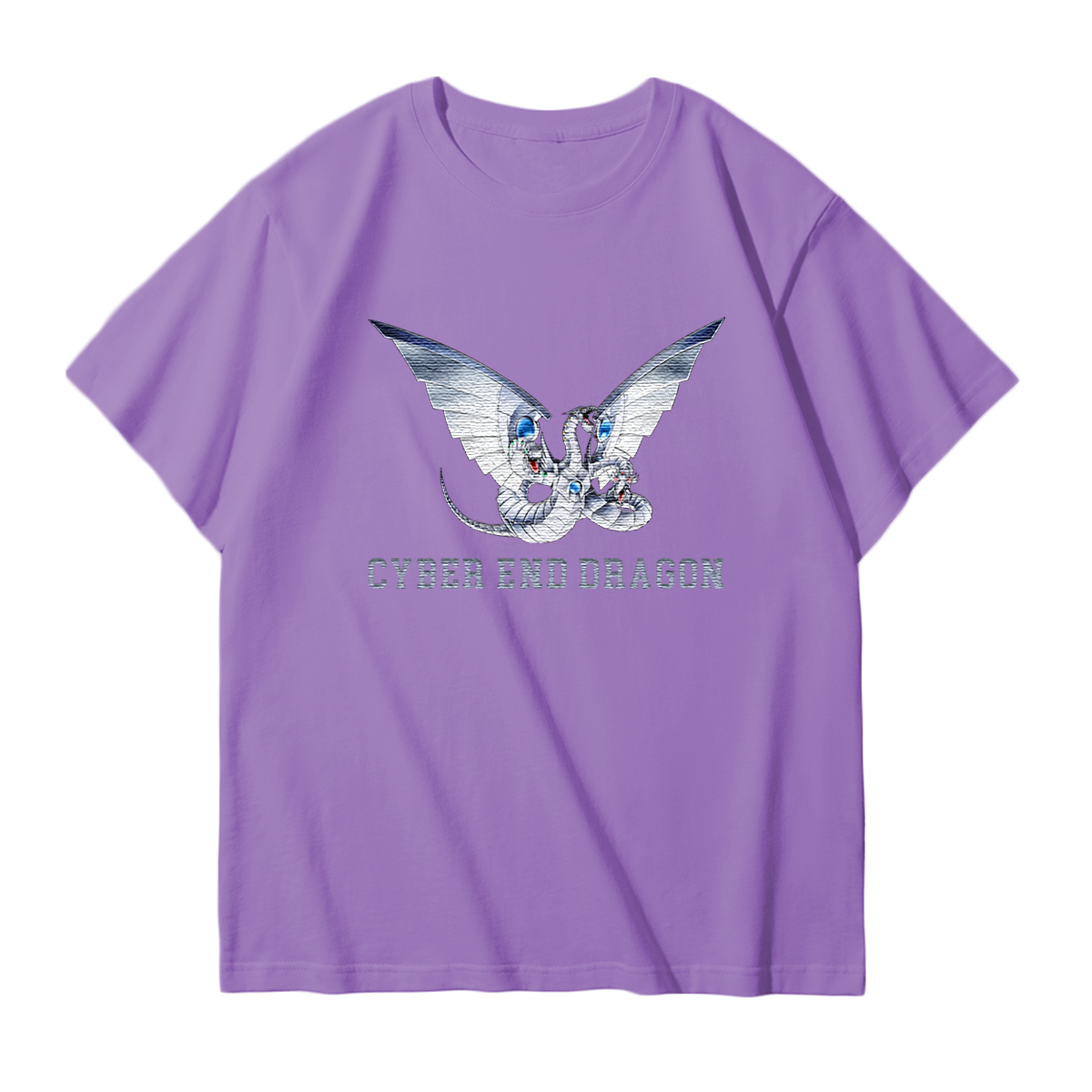 Cyber End Dragon Yu-Gi-Oh! Anime Unisex Embroidered T-Shirt,Crewneck,Hoodie,ICE22