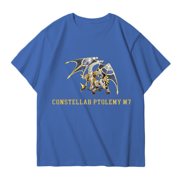 Constellar Ptolemy M7 Yu-Gi-Oh! Anime Unisex Embroidered T-Shirt,Crewneck,Hoodie,ICE12