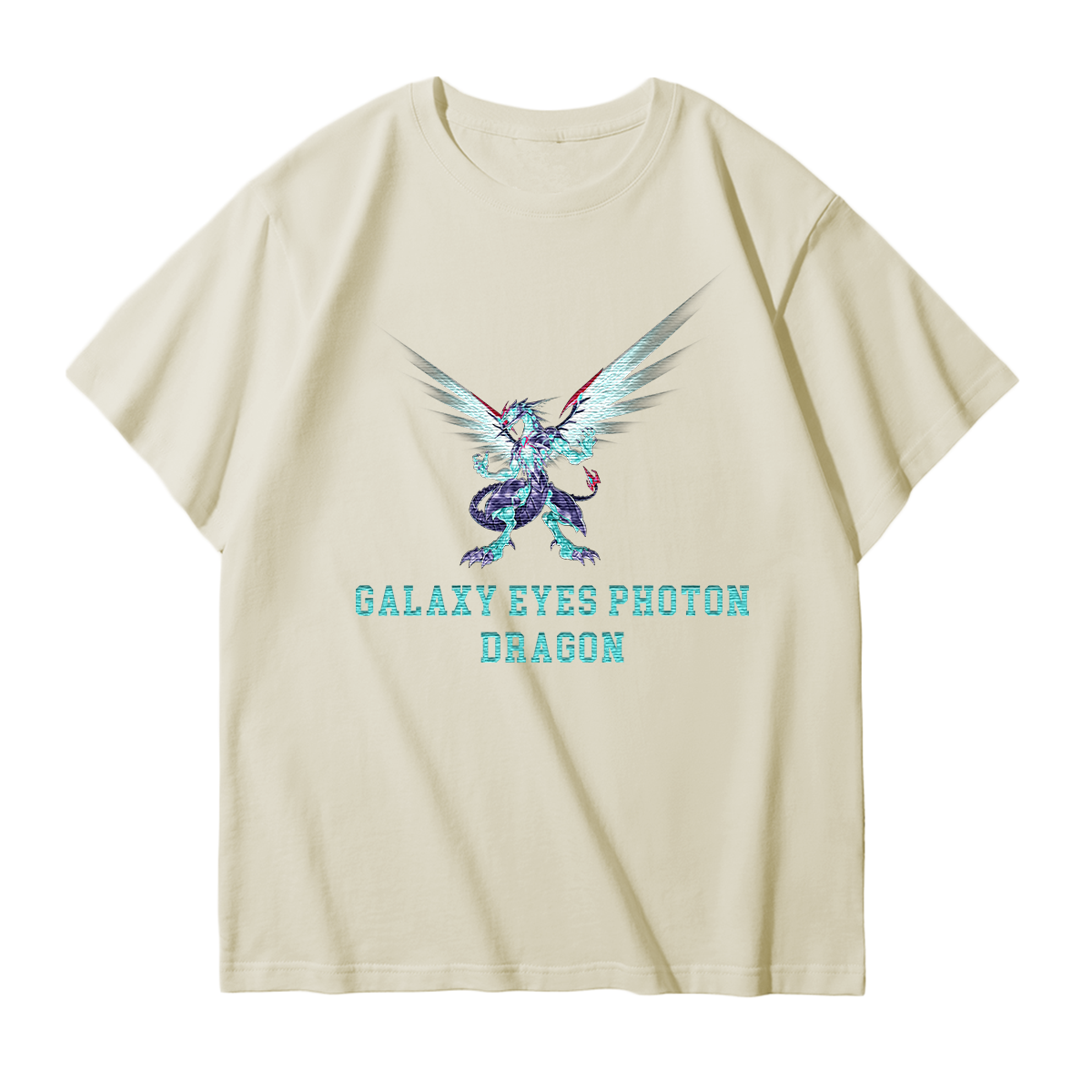 Galaxy Eyes Photon Dragon Yu-Gi-Oh! Anime Unisex Embroidered T-Shirt,Crewneck,Hoodie,ICE10