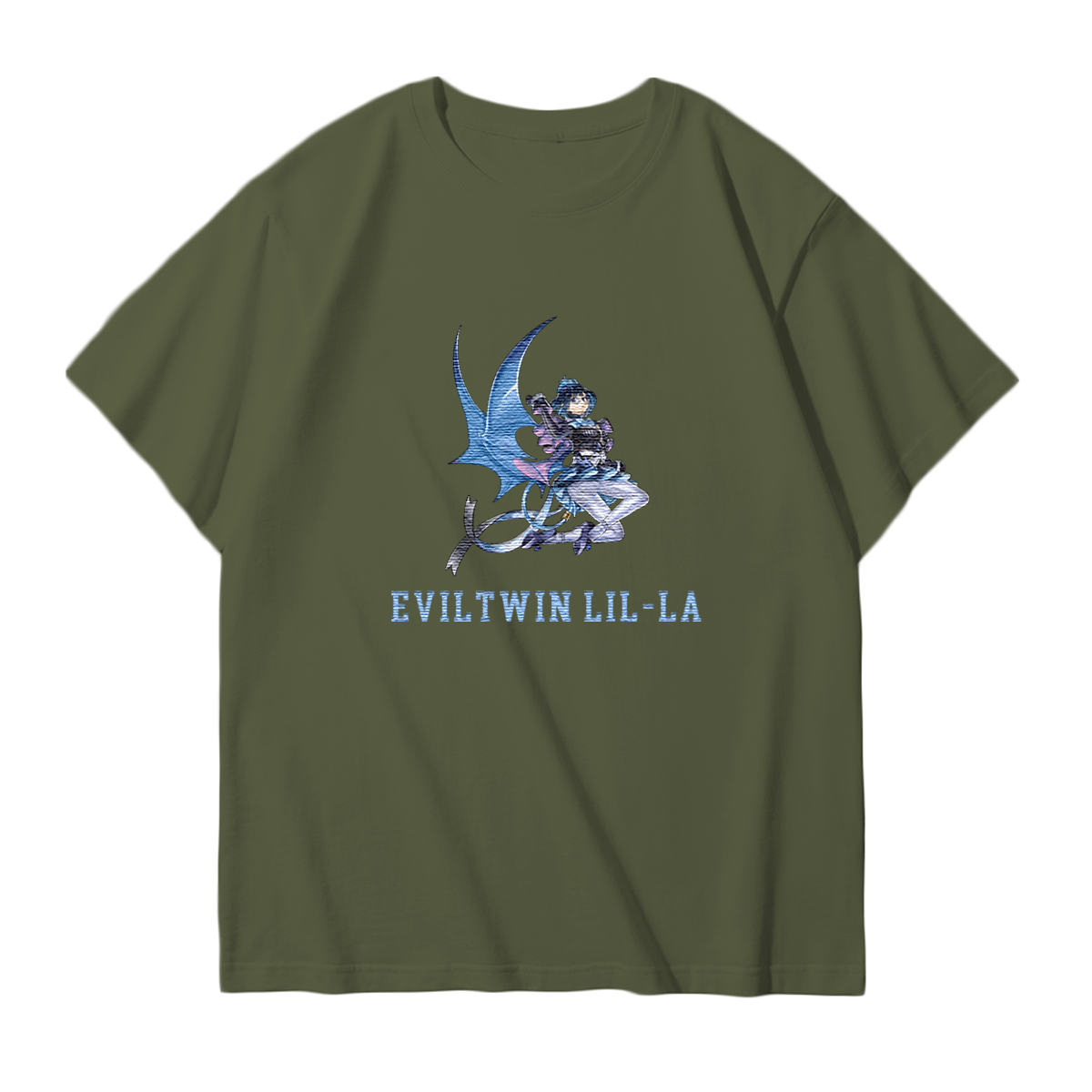 EvilTwin Lil-la Yu-Gi-Oh! Anime Unisex Embroidered T-Shirt,Crewneck,Hoodie,ICE33