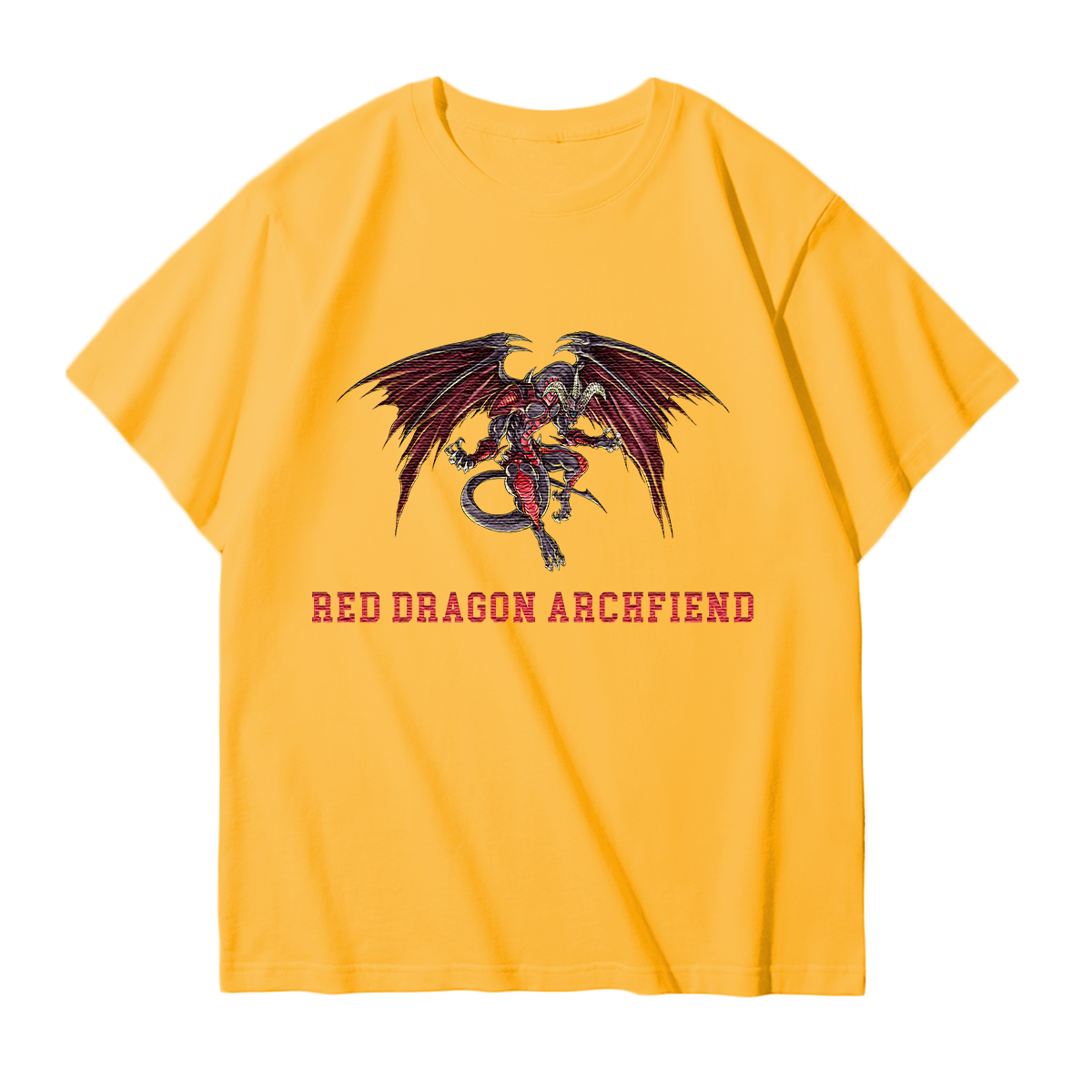 Red Dragon Archfiend Yu-Gi-Oh! Anime Unisex Embroidered T-Shirt,Crewneck,Hoodie,ICE14