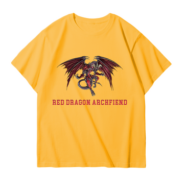 Red Dragon Archfiend Yu-Gi-Oh! Anime Unisex Embroidered T-Shirt,Crewneck,Hoodie,ICE14
