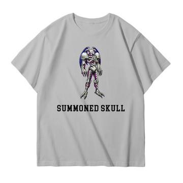 Summoned Skull Yu-Gi-Oh! Anime Unisex Embroidered T-Shirt,Crewneck,Hoodie,ICE07