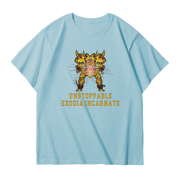 Unstoppable Exodia Incarnate Yu-Gi-Oh! Anime Unisex Embroidered T-Shirt,Crewneck,Hoodie,ICE37