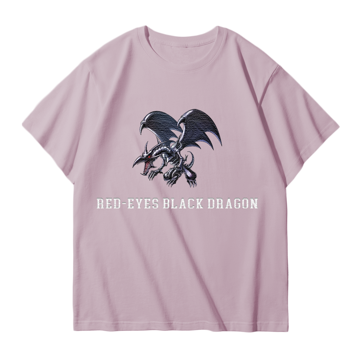 Red-Eyes Black Dragon Yu-Gi-Oh! Anime Unisex Embroidered T-Shirt,Crewneck,Hoodie,ICE05