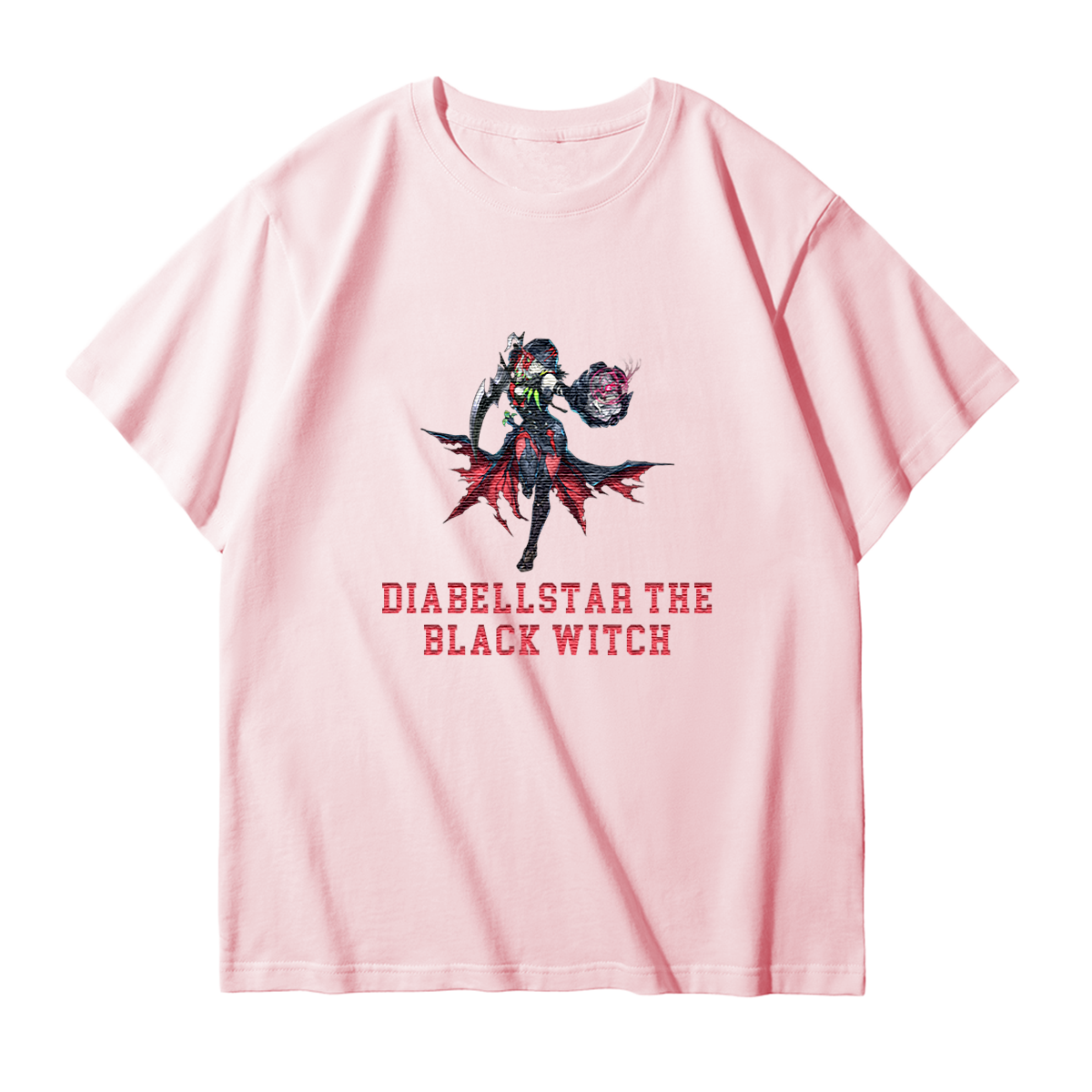 Diabellstar the Black Witch Yu-Gi-Oh! Anime Unisex Embroidered T-Shirt,Crewneck,Hoodie,ICE25